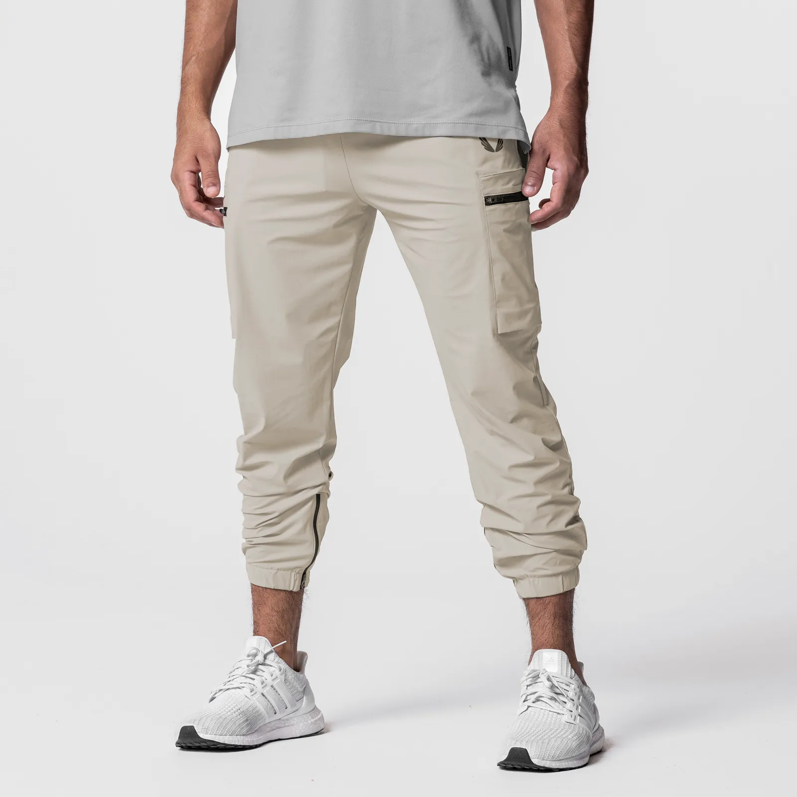 0656. Tetra-Lite® Standard Zip Jogger - Sand Smoke