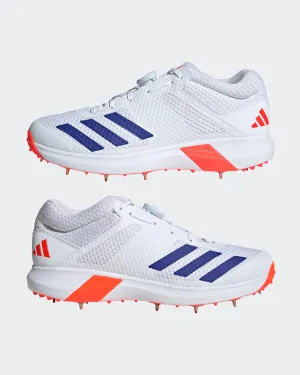 Adidas Adipower Vector Mid Cricket Shoes - Steel Spikes - 2024 Range