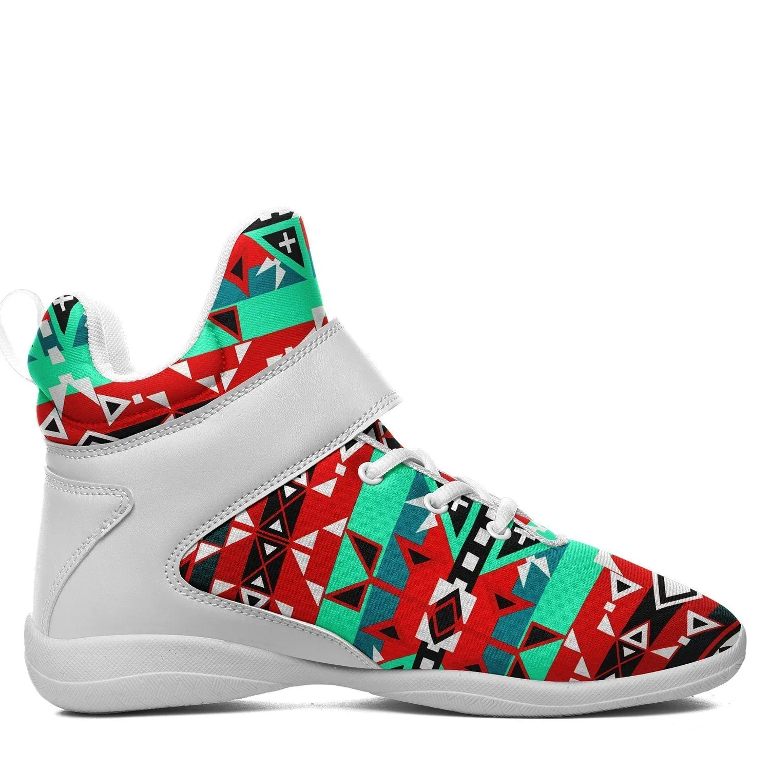 After the Southwest Rain Ipottaa Basketball / Sport High Top Shoes - White Sole