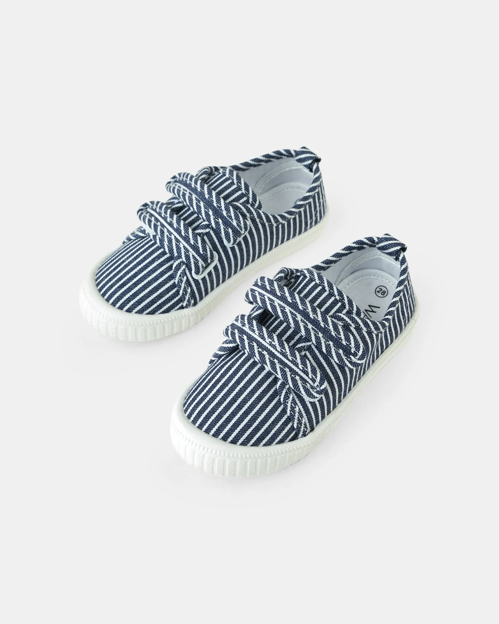 Ben Canvas - Navy Stripe