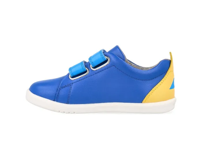 Bobux Grass Court Azure-Pineapple Velcro Kids Shoes