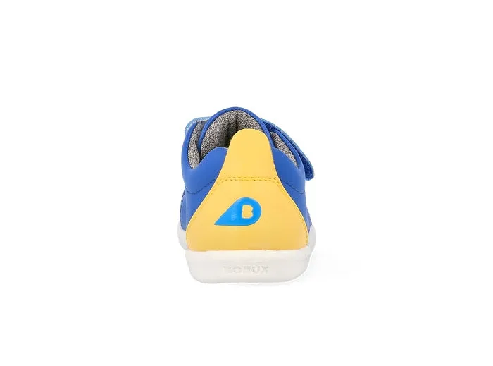 Bobux Grass Court Azure-Pineapple Velcro Kids Shoes