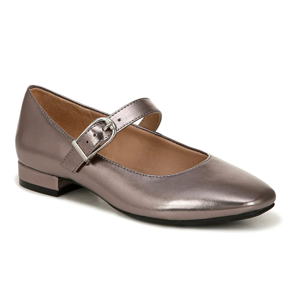 Cameo Metallic Mary Jane Flats