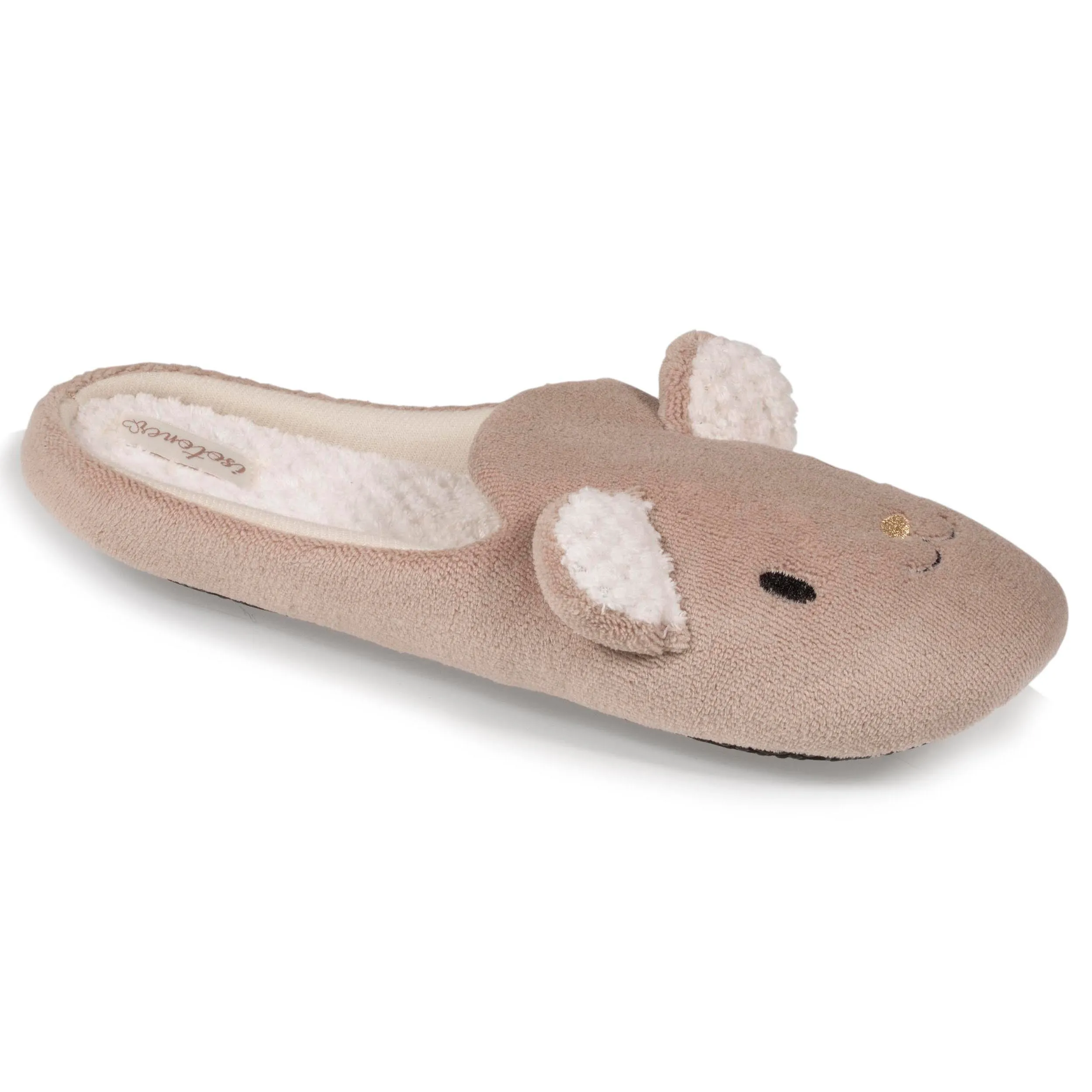 Chaussons mules Femme 3D Ours