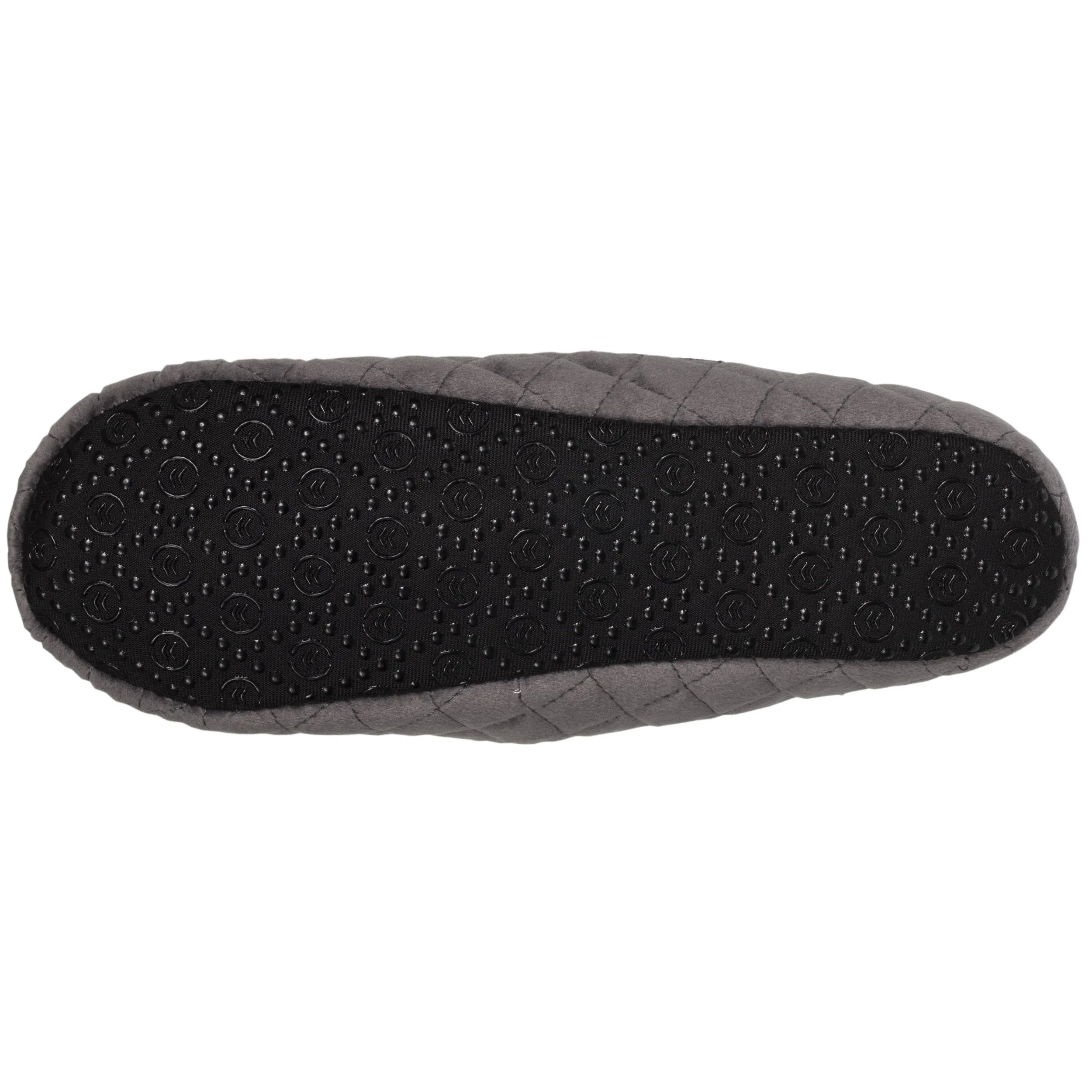 Chaussons mules Femme Gris foncé matelassé