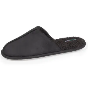 Chaussons mules plates Homme Noir recyclées*