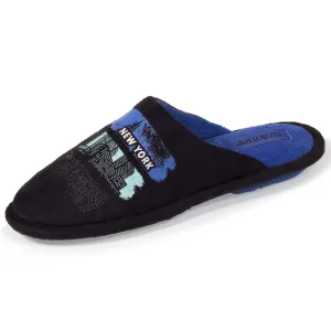 Chaussons mules plates Junior Noir