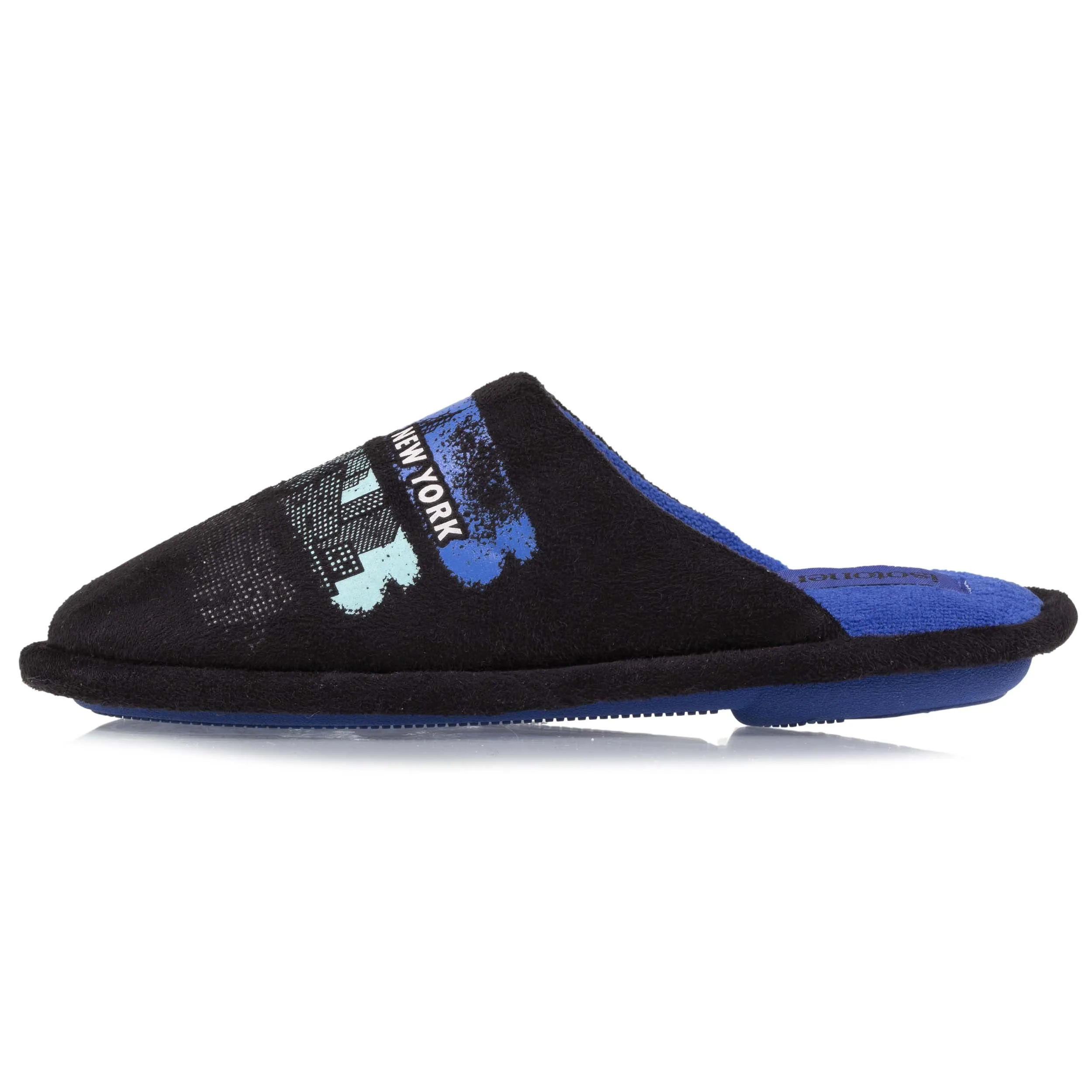 Chaussons mules plates Junior Noir