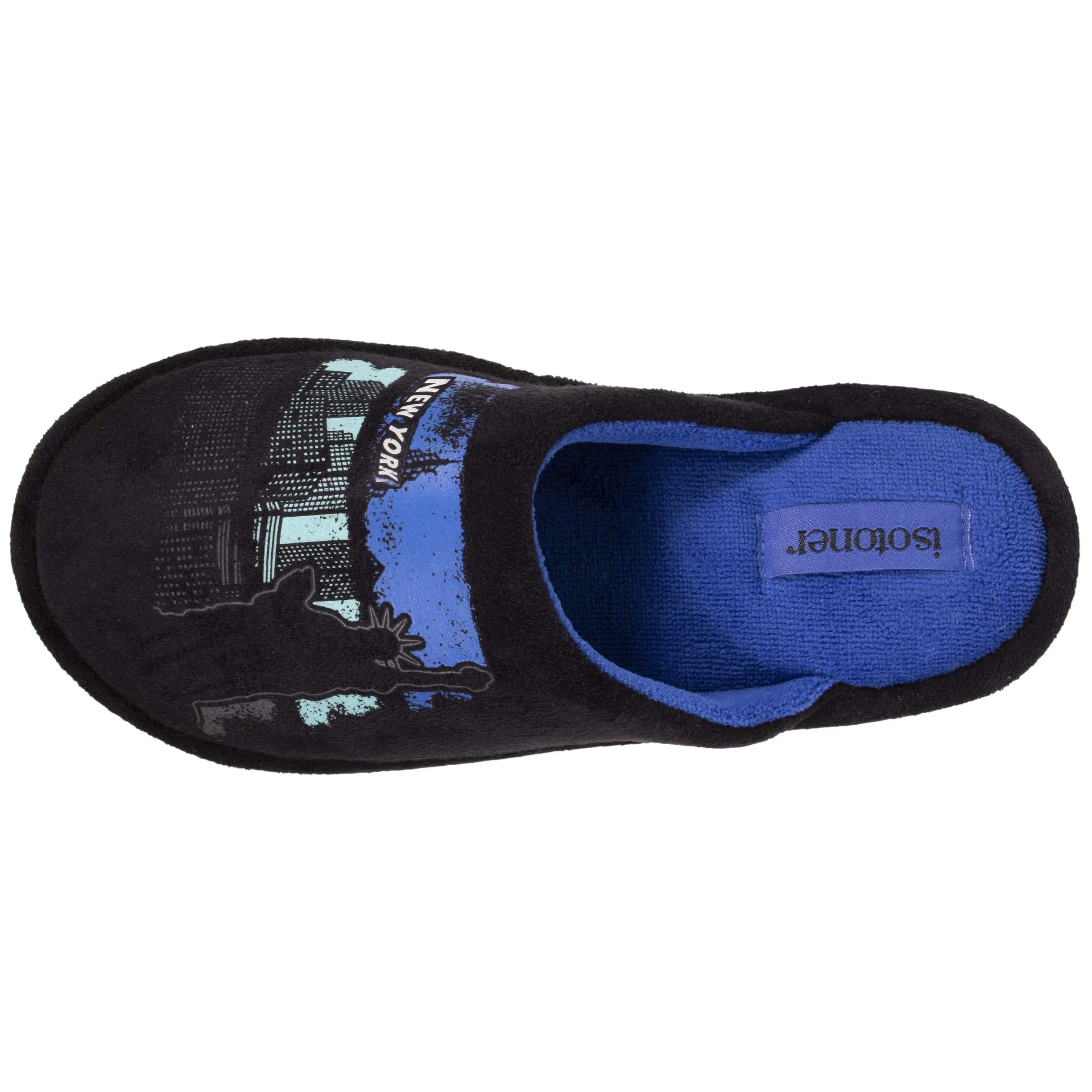 Chaussons mules plates Junior Noir