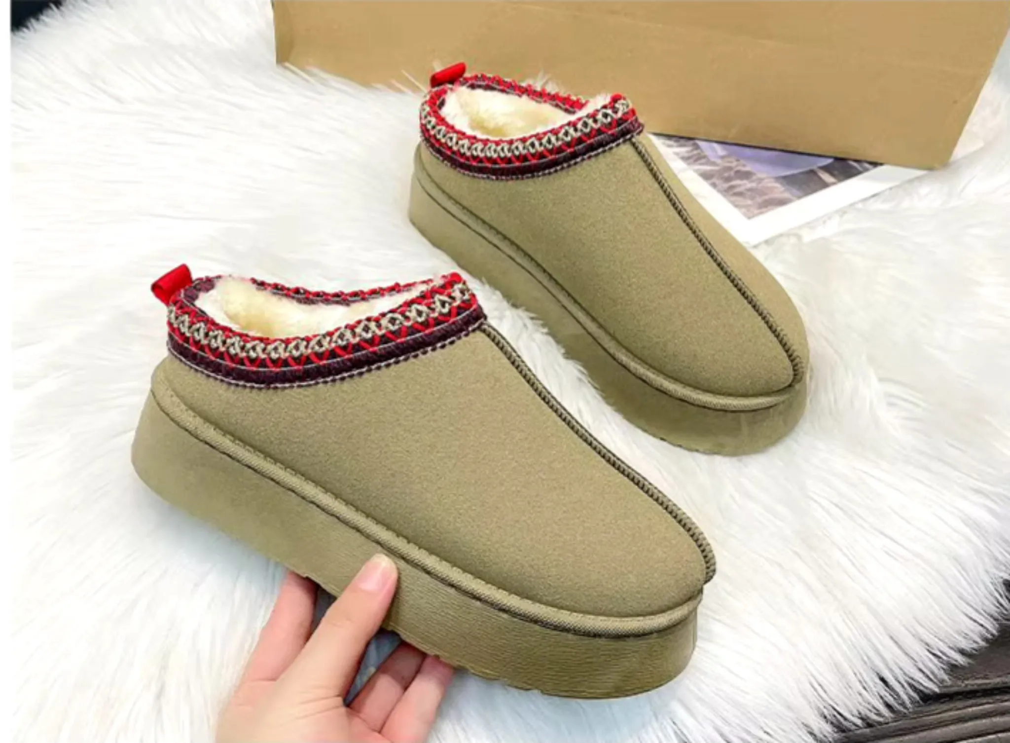 Cozy Fluff Slip Ons