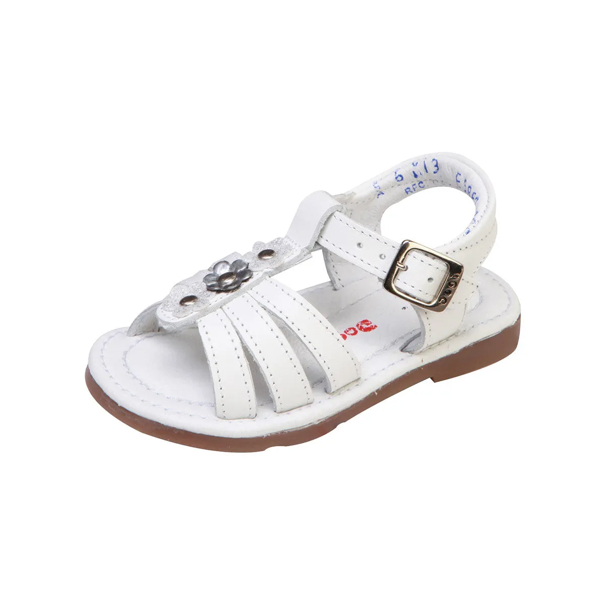 DG-5857 - White/Silver - Dogi® Kids Sandals