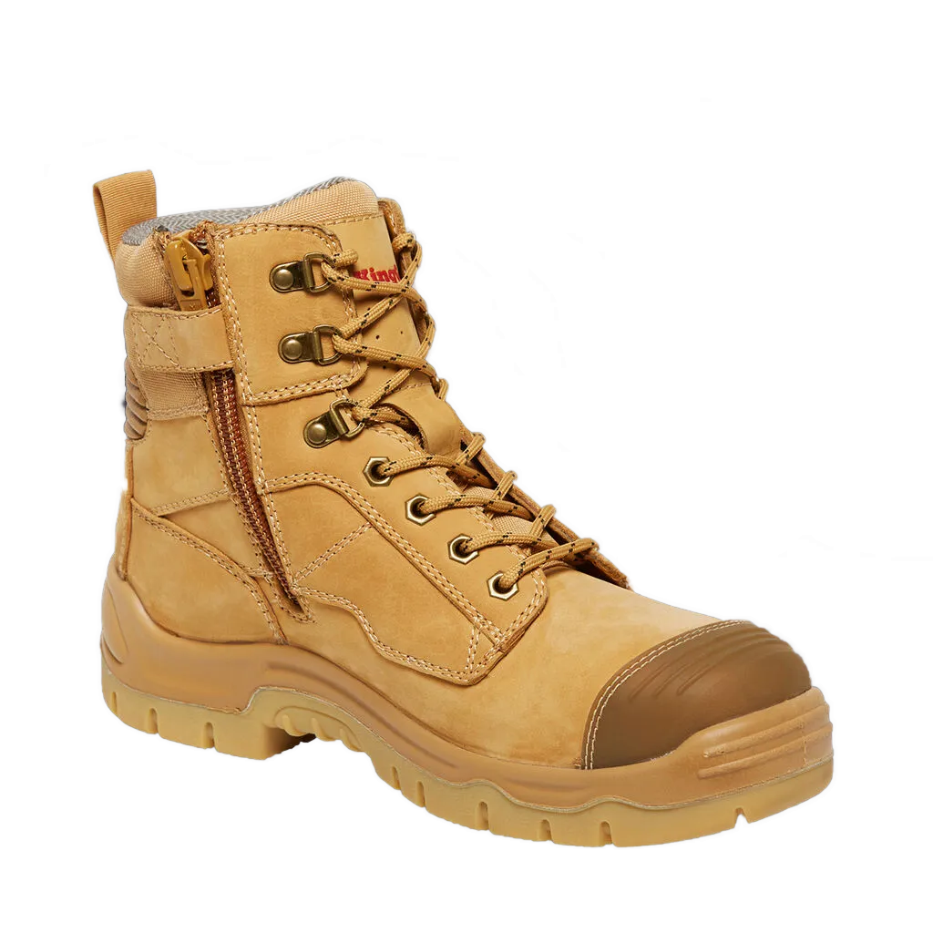 DISCONTINUED ALT K28001 KingGee Mens Phoenix 6CZ EH L/U Zip Side Comp Cap Boots