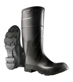 Economy Steel Toe & Midsole, Black | Waterproof PVC Work Boots