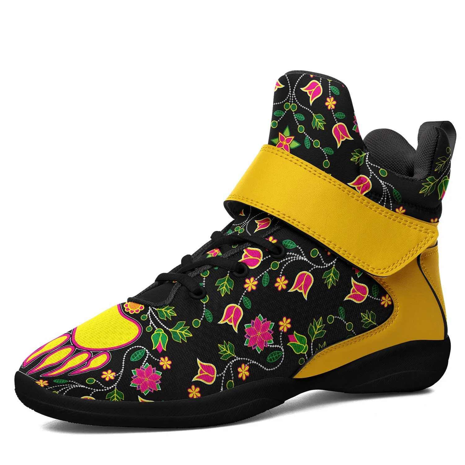 Floral Bearpaw Ipottaa Basketball / Sport High Top Shoes