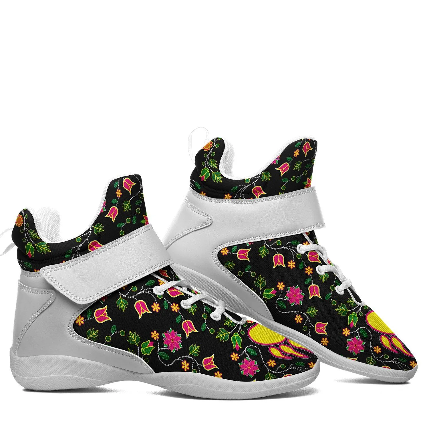 Floral Bearpaw Ipottaa Basketball / Sport High Top Shoes