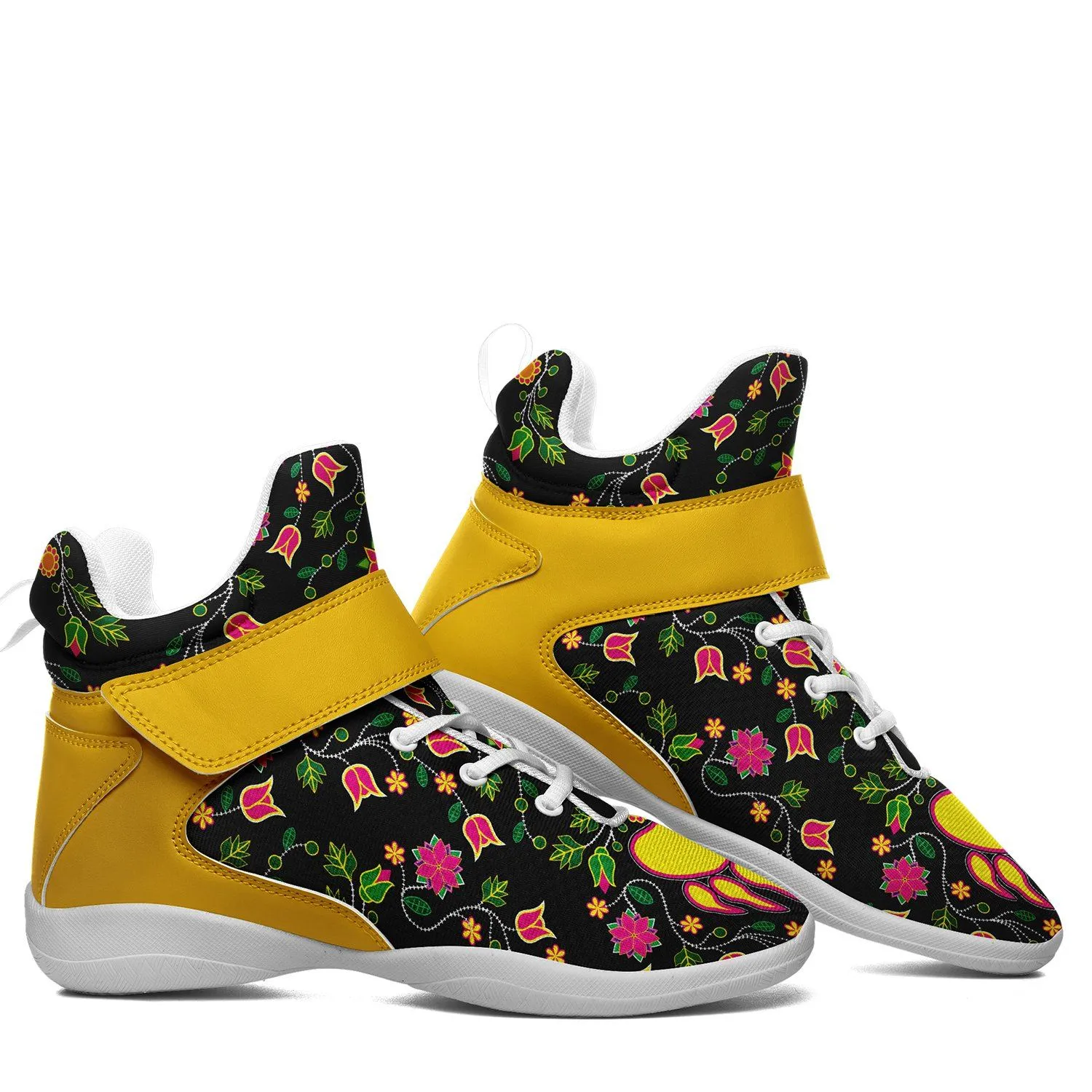 Floral Bearpaw Ipottaa Basketball / Sport High Top Shoes