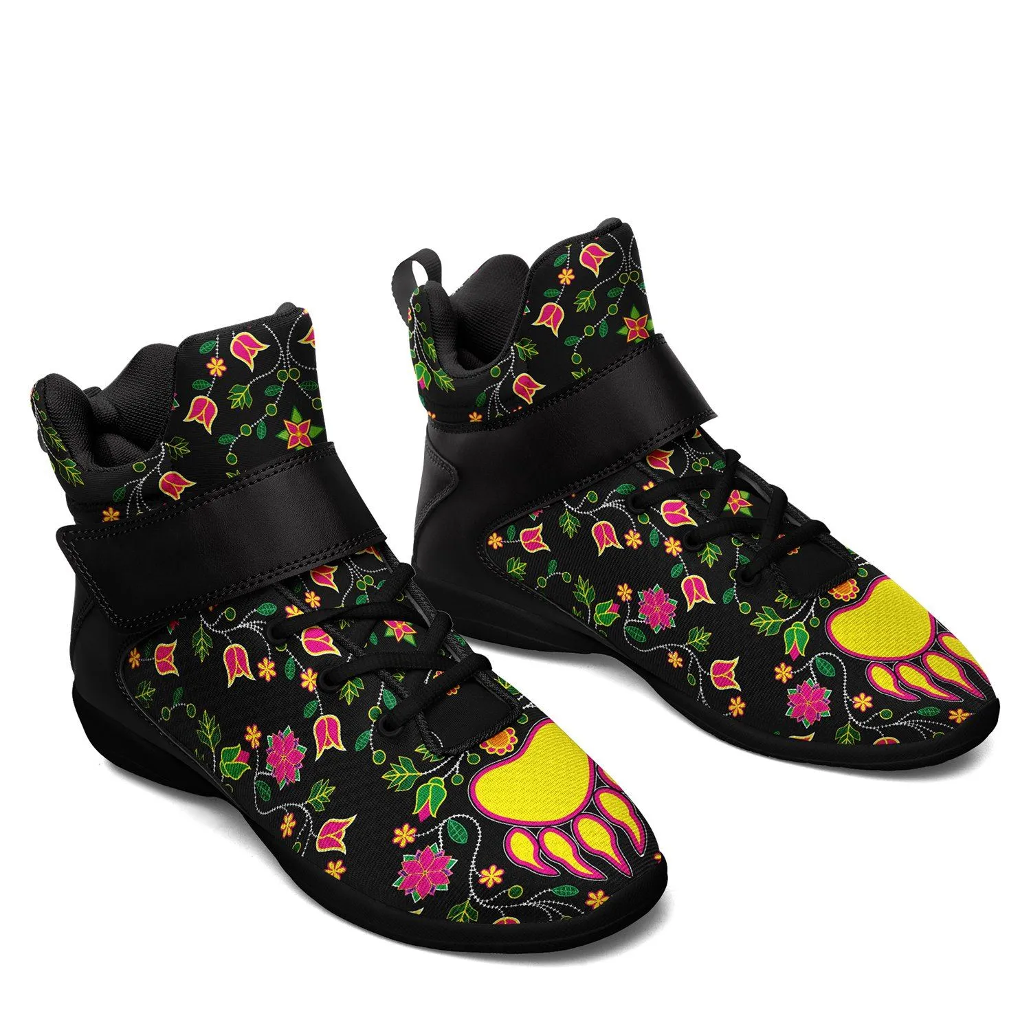 Floral Bearpaw Ipottaa Basketball / Sport High Top Shoes