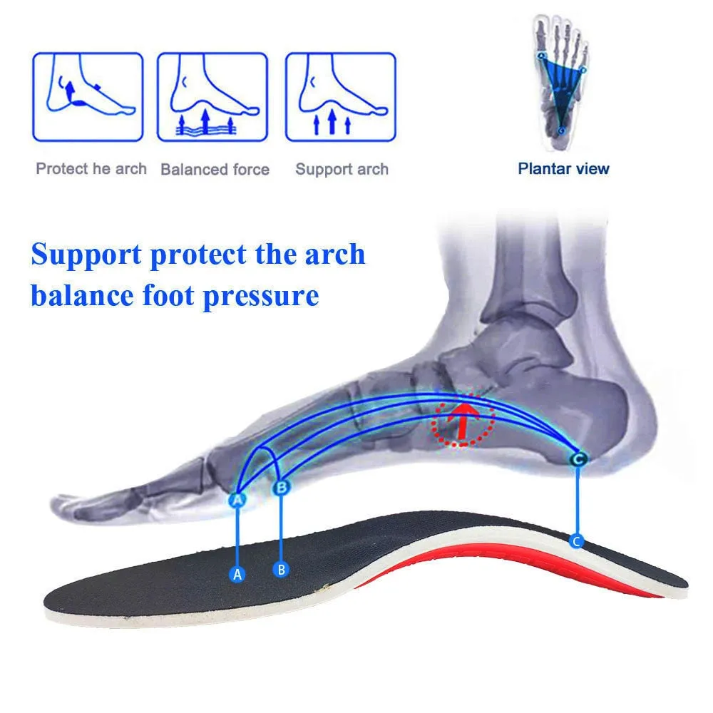 Heavy Duty Arch Support Shoe Inserts