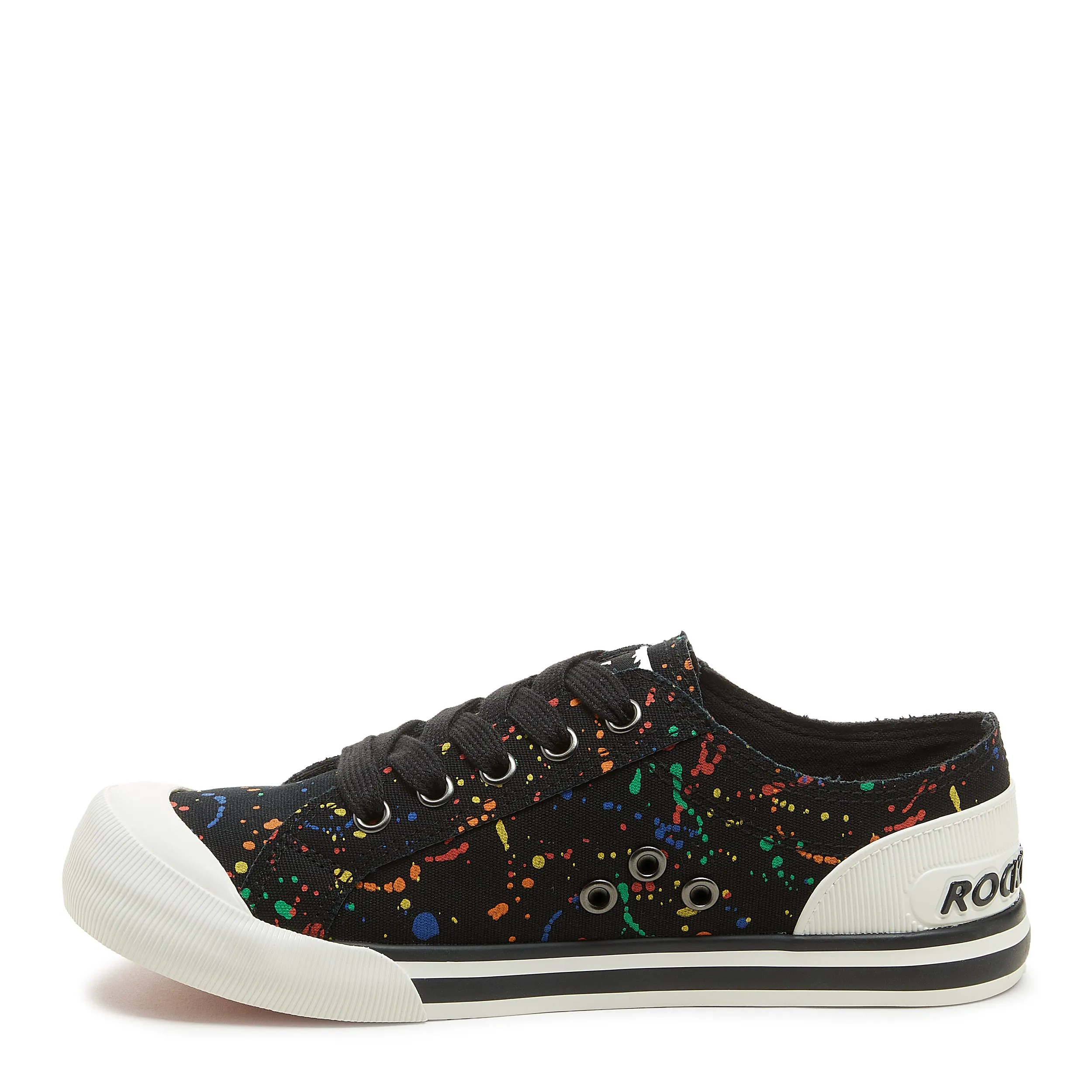 Jazzin Black Splash Trainers