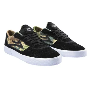 Lakai Cambridge Skate Shoes - Black/Camo Suede