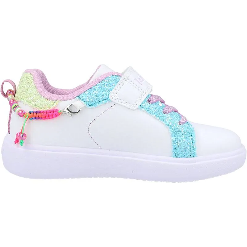 Lelli Kelly Gioielle Whte Multi Rainbow Bracelt Trainers