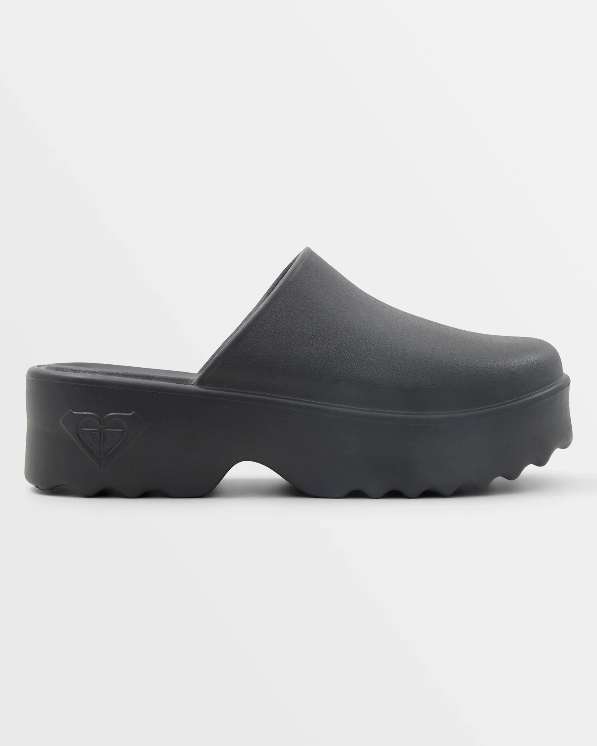 Maddy Platform Clogs - Black