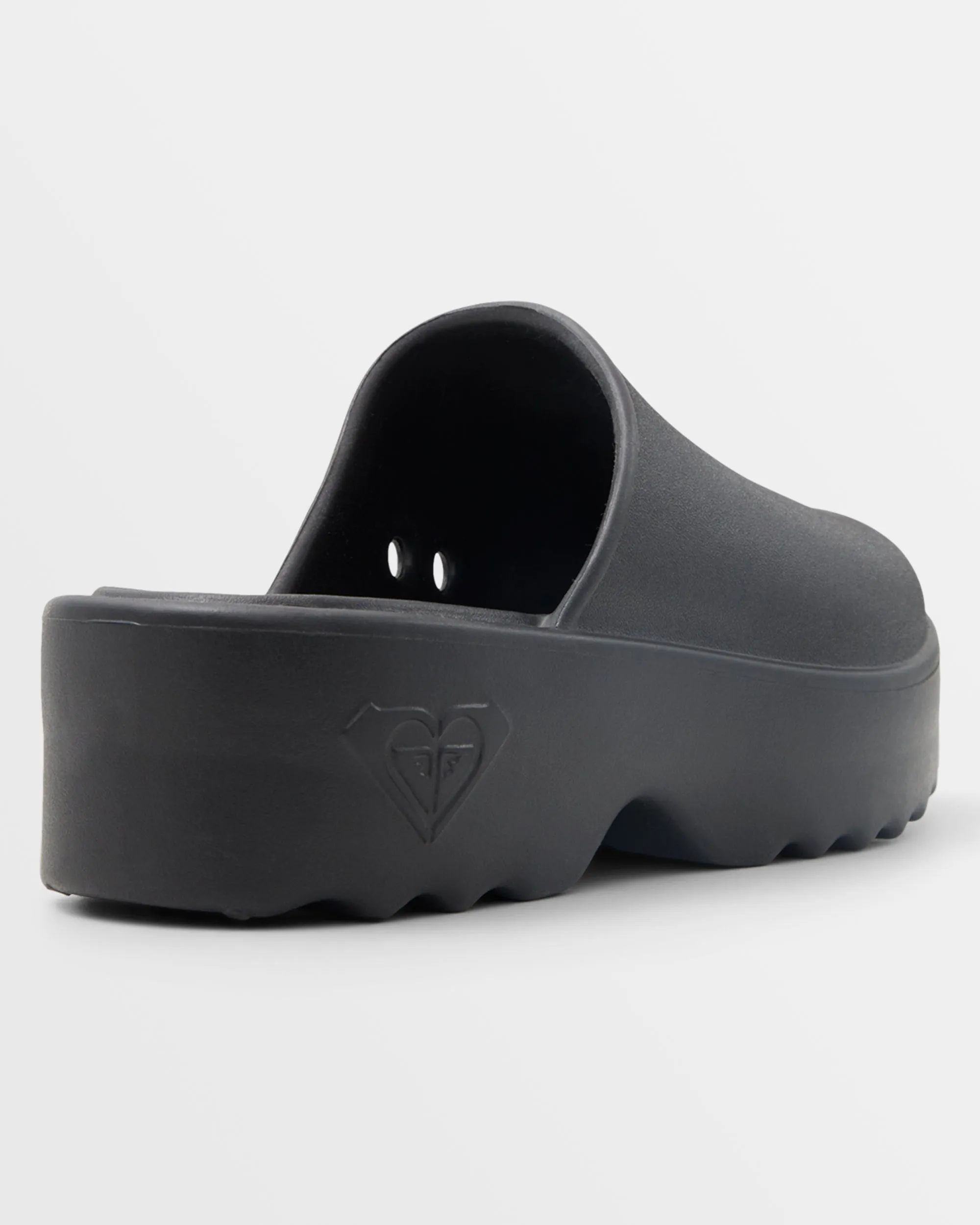 Maddy Platform Clogs - Black