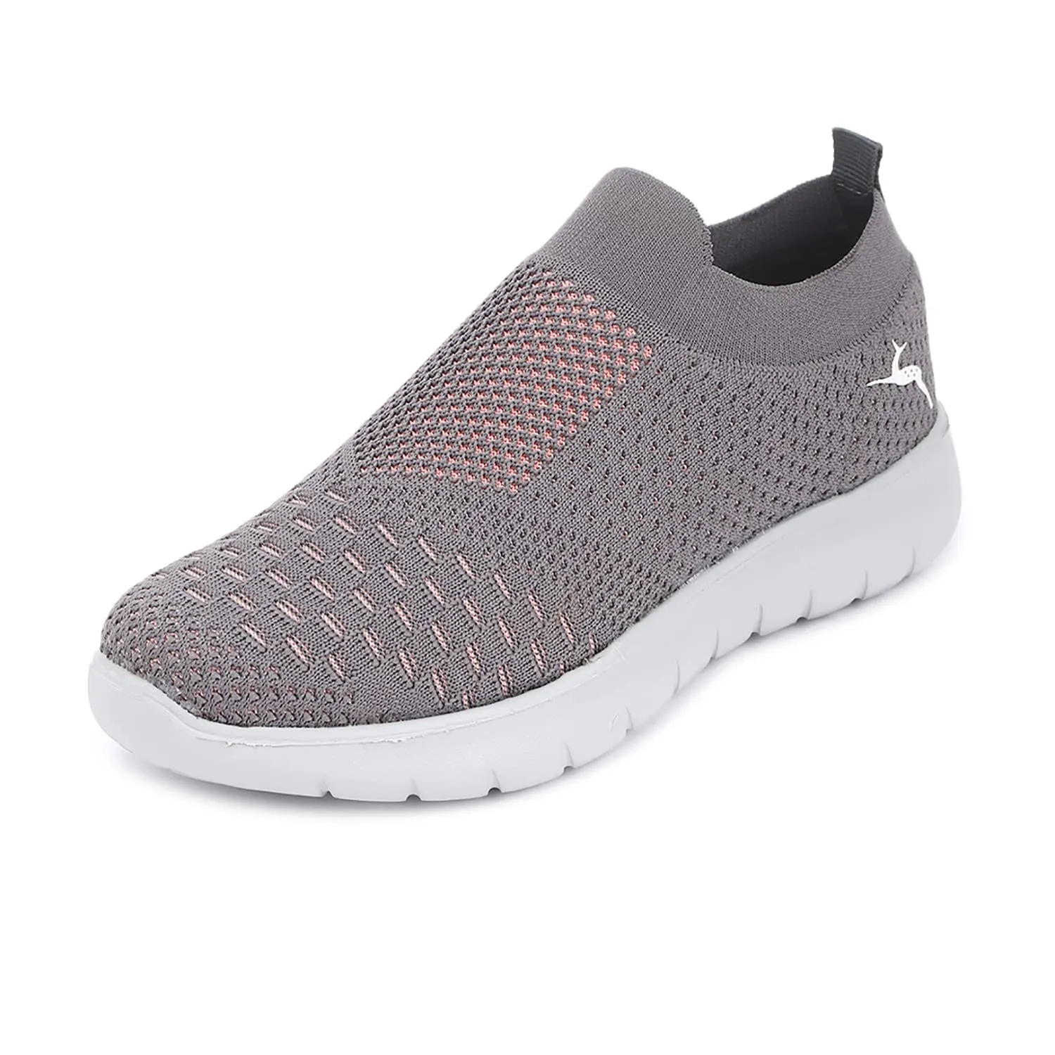 Marc Loire Women's Athleisure Active Wear Slip-On Sneaker Shoes for Running and Walking (Dark Grey, Numeric_7)