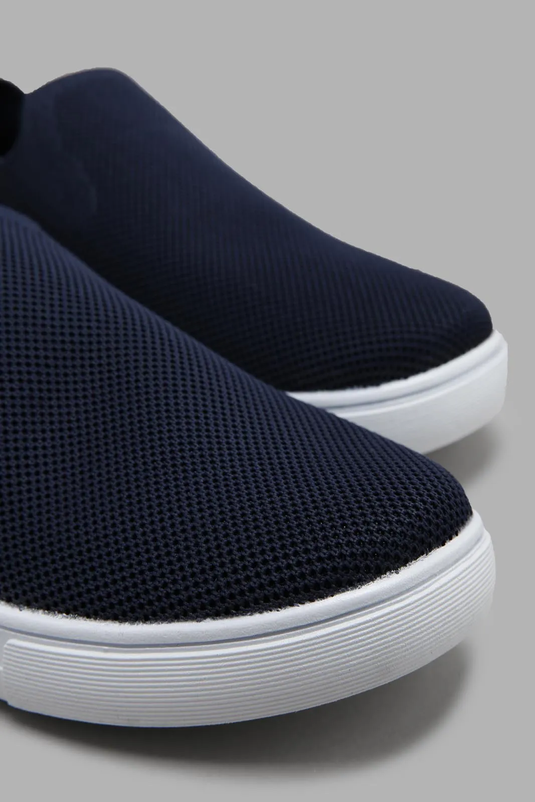 Men Navy Slip On