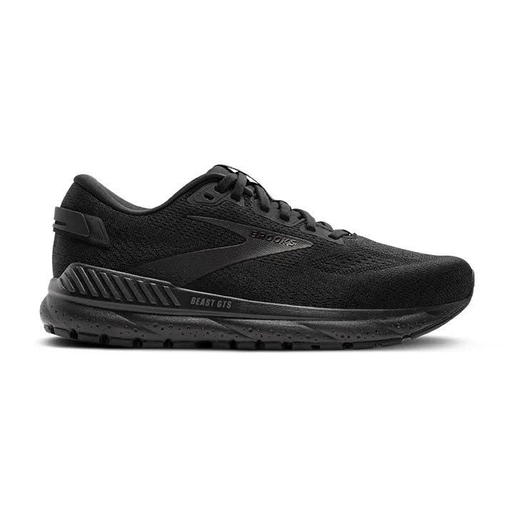 MEN'S BROOKS BEAST GTS 24 EXTRA WIDE 1104254E020 COLOR: BLACK/BLACK/EBONY