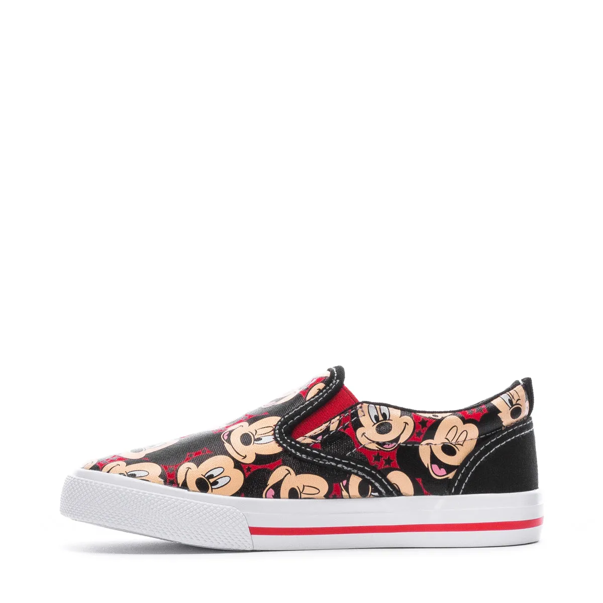 Mickey Double Gore Slip On - Toddler