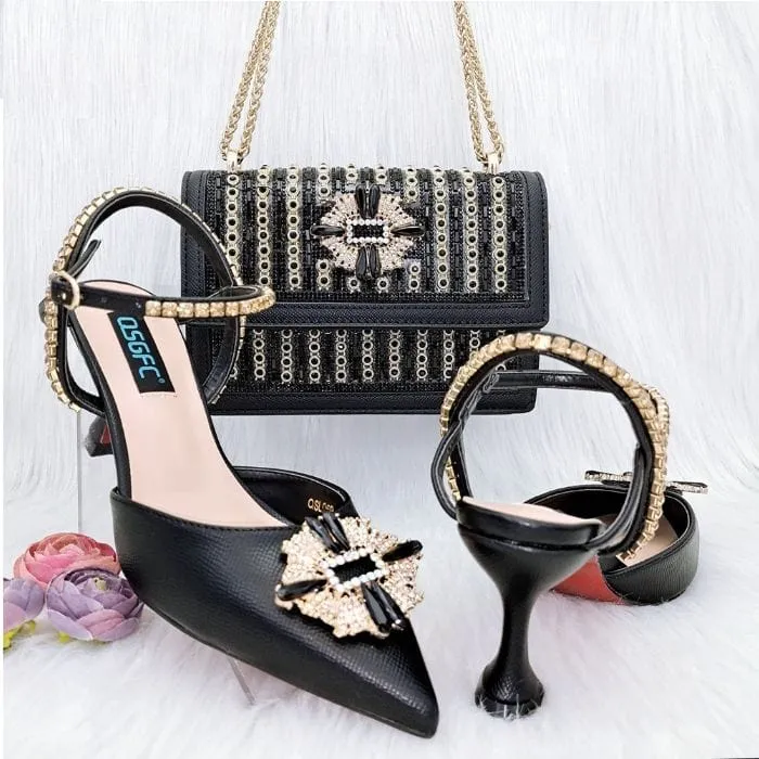 Nigerian Women's Pumps And Bag