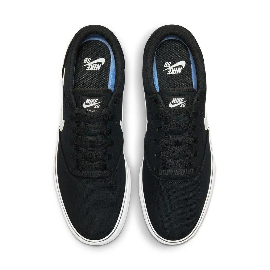 Nike SB - Chron 2 Canvas Shoe (Black White)