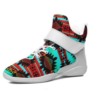 Okotoks Arrow Ipottaa Basketball / Sport High Top Shoes - White Sole