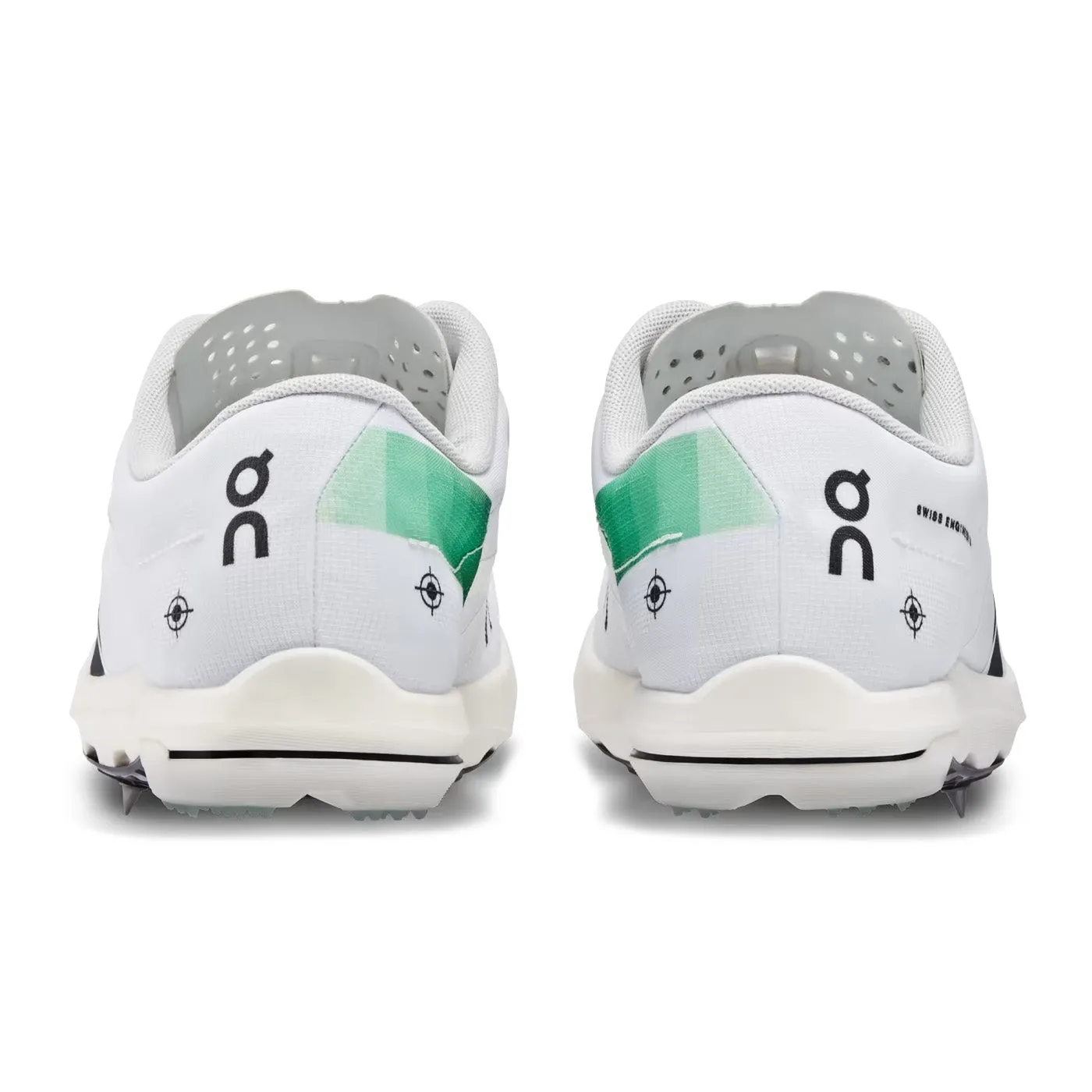 On Men's Cloudspike 10000m Undyed-White / Mint