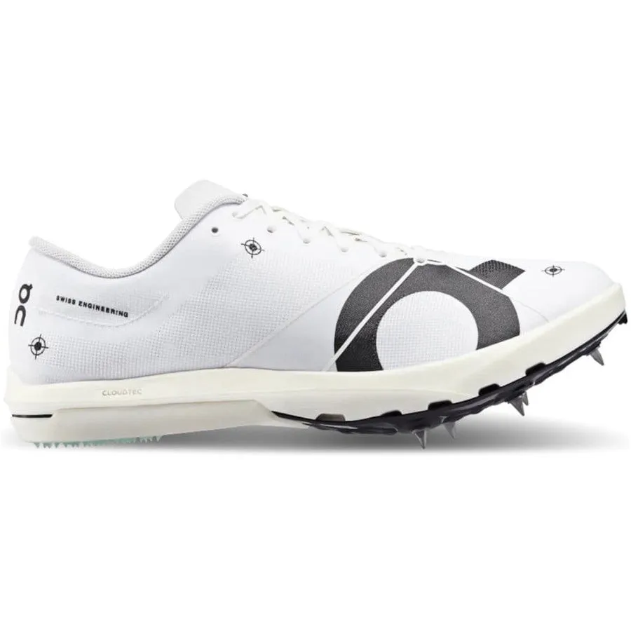 On Men's Cloudspike 10000m Undyed-White / Mint