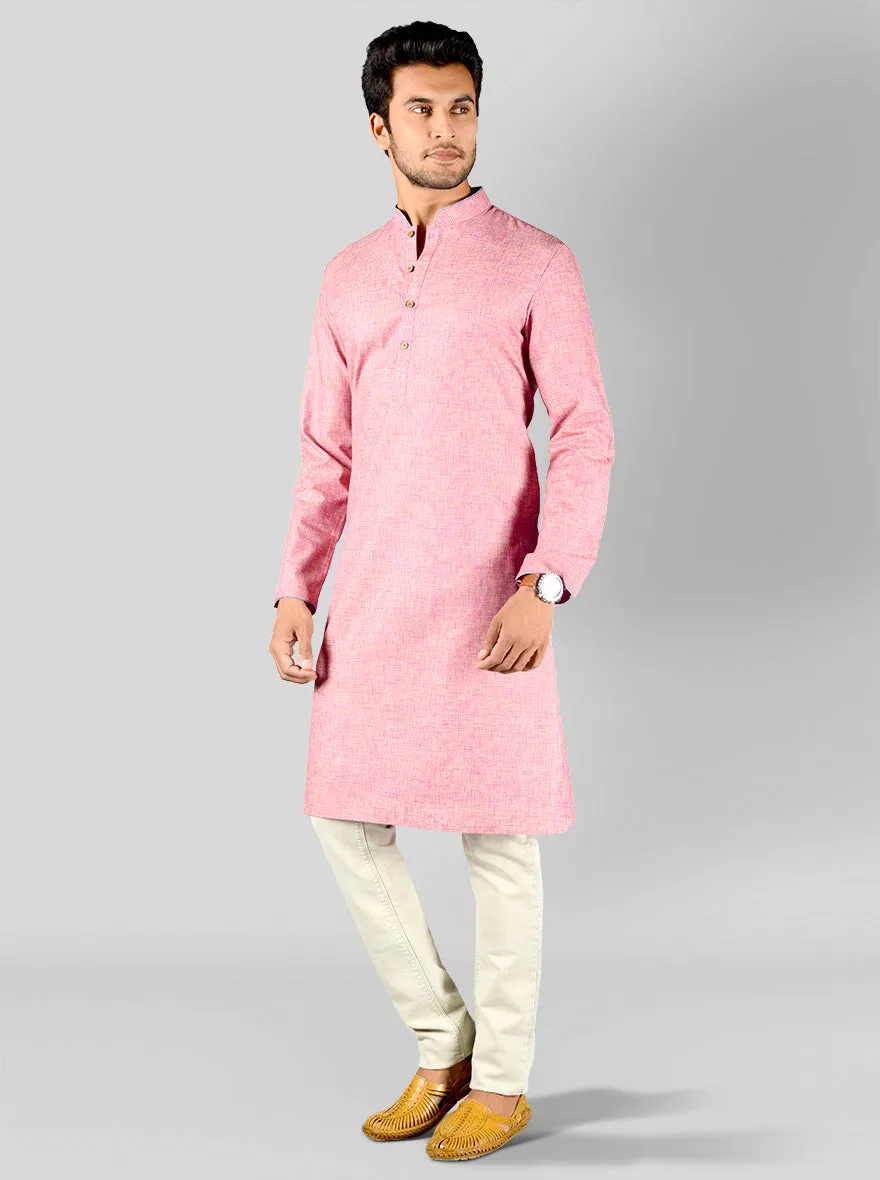 Pink Yellow Kurta | Azania