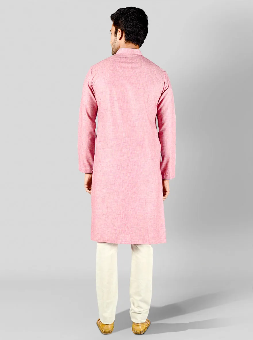 Pink Yellow Kurta | Azania