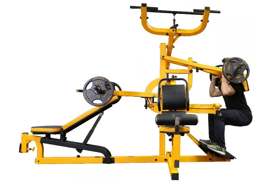 Powertec Workbench Multisystem Home Gym (Yellow)