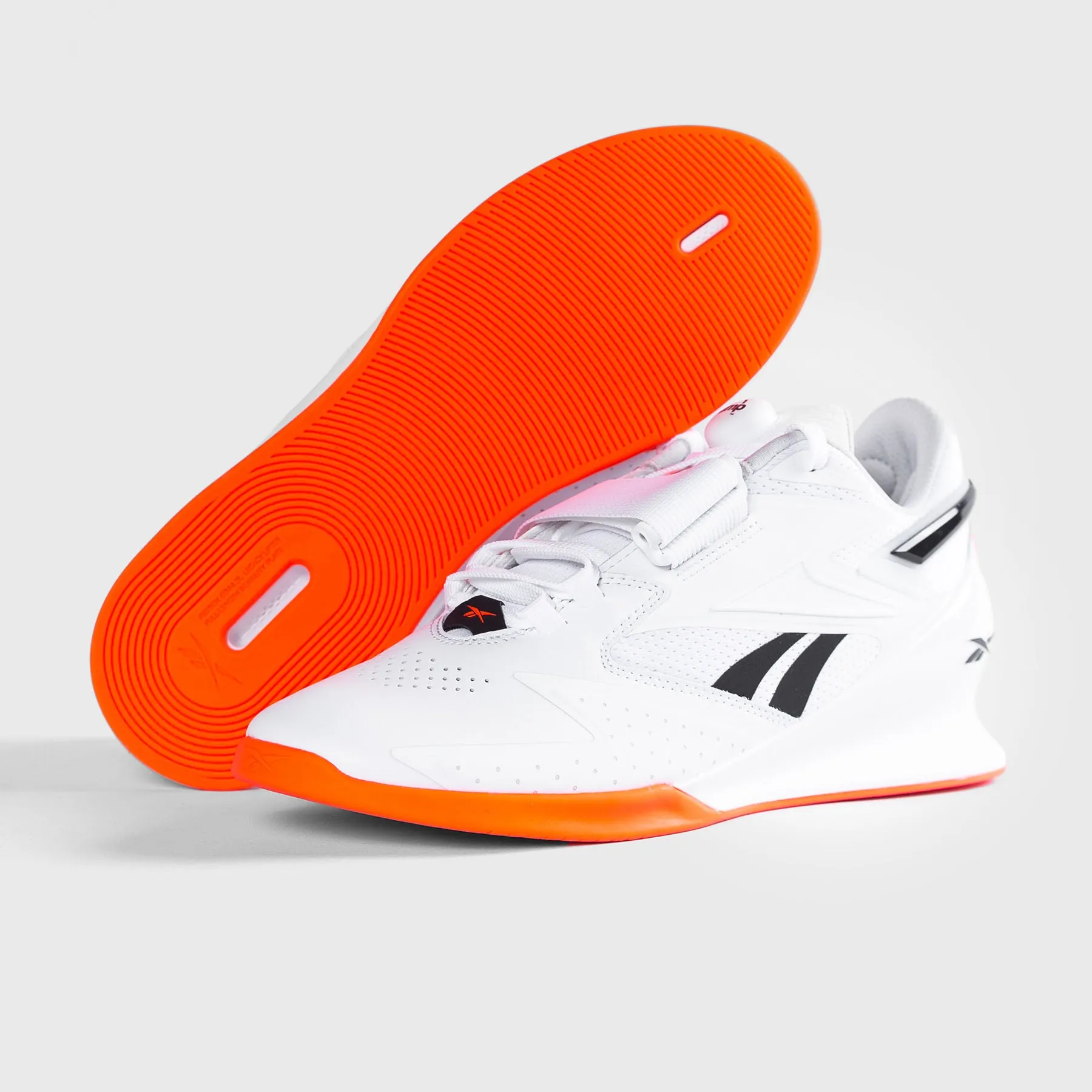 REEBOK - LEGACY LIFTER III - FTWWHT/CBLACK/ORGFLA