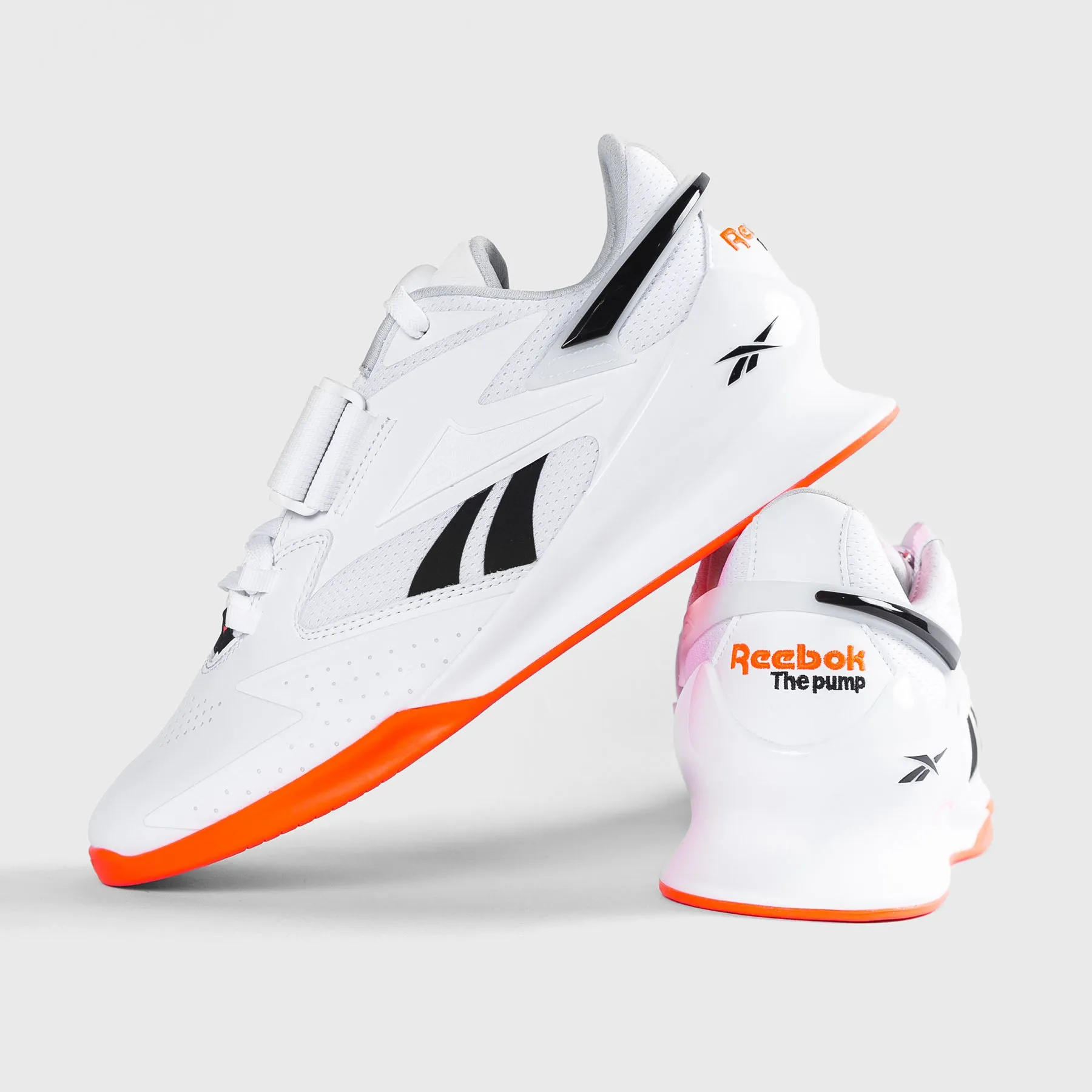 REEBOK - LEGACY LIFTER III - FTWWHT/CBLACK/ORGFLA