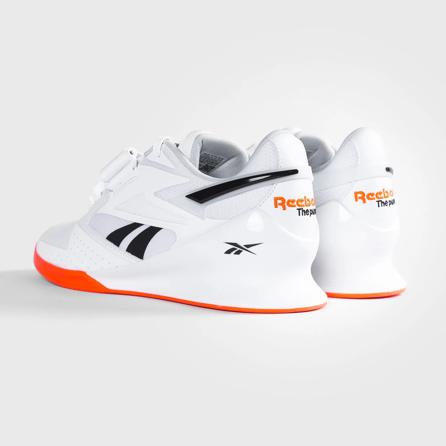 REEBOK - LEGACY LIFTER III - FTWWHT/CBLACK/ORGFLA