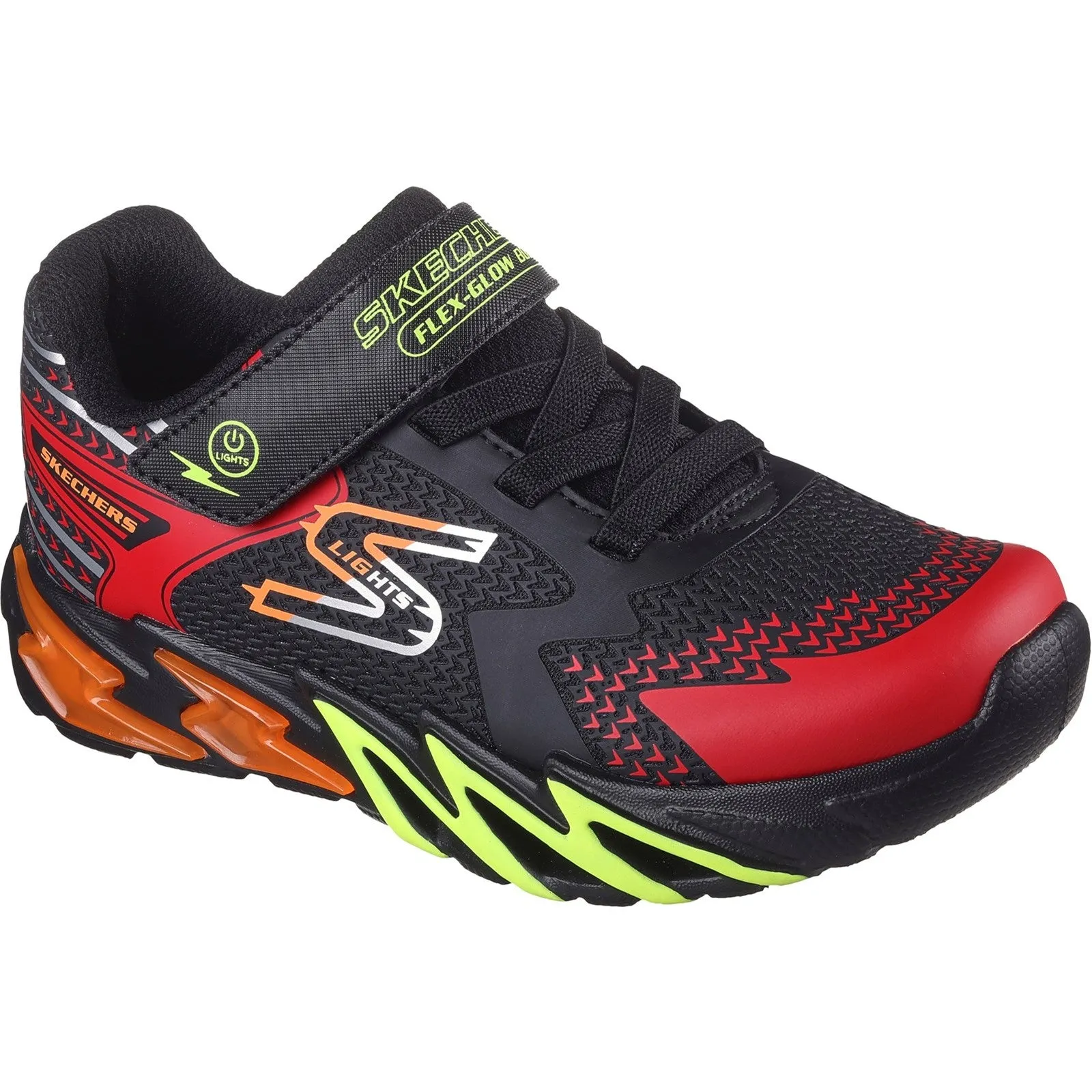 Skechers 400138L Flex Glow Bolt BKRD