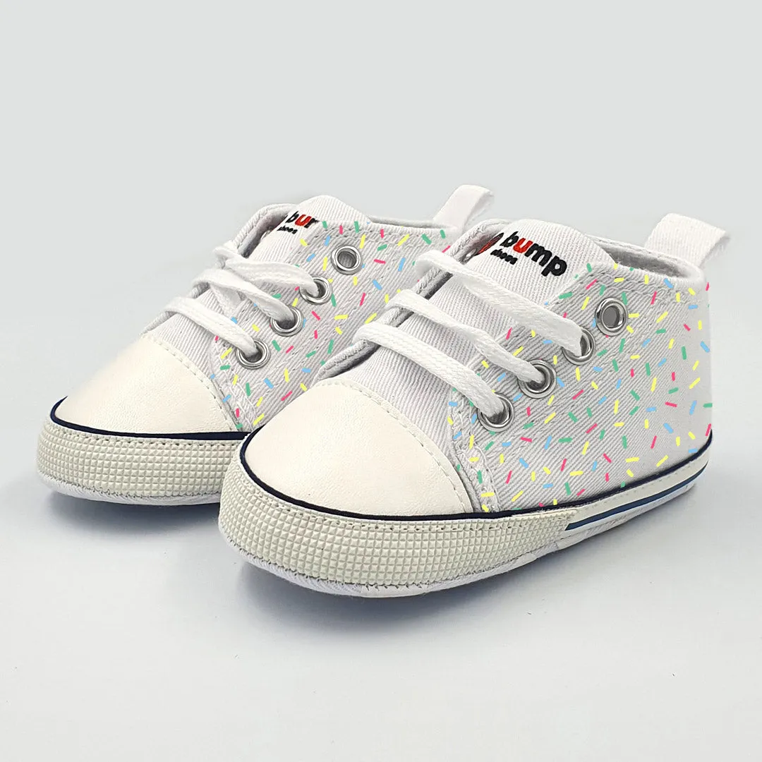 Sprinkles Print Baby Bump Shoes