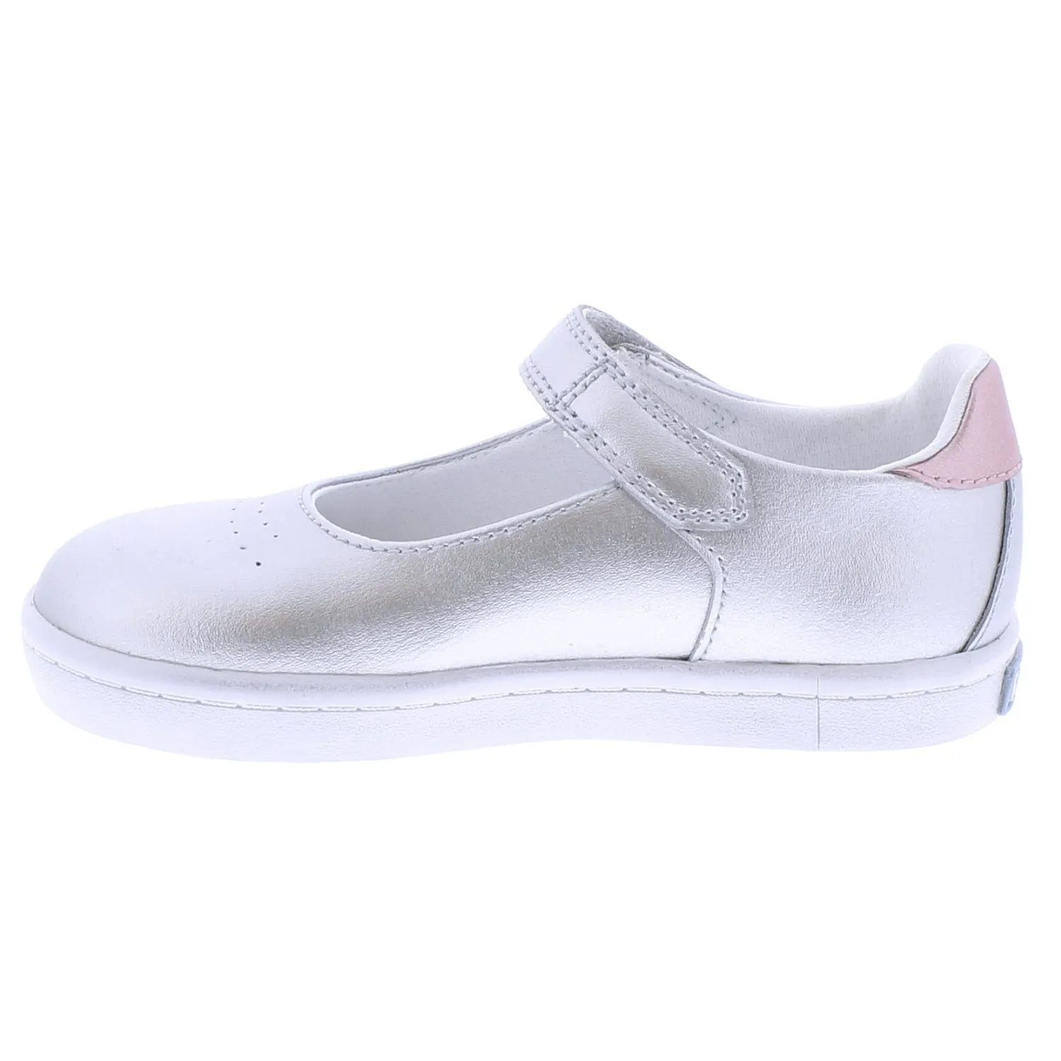 STELLA - V104-045 - Silver/Rose Leather