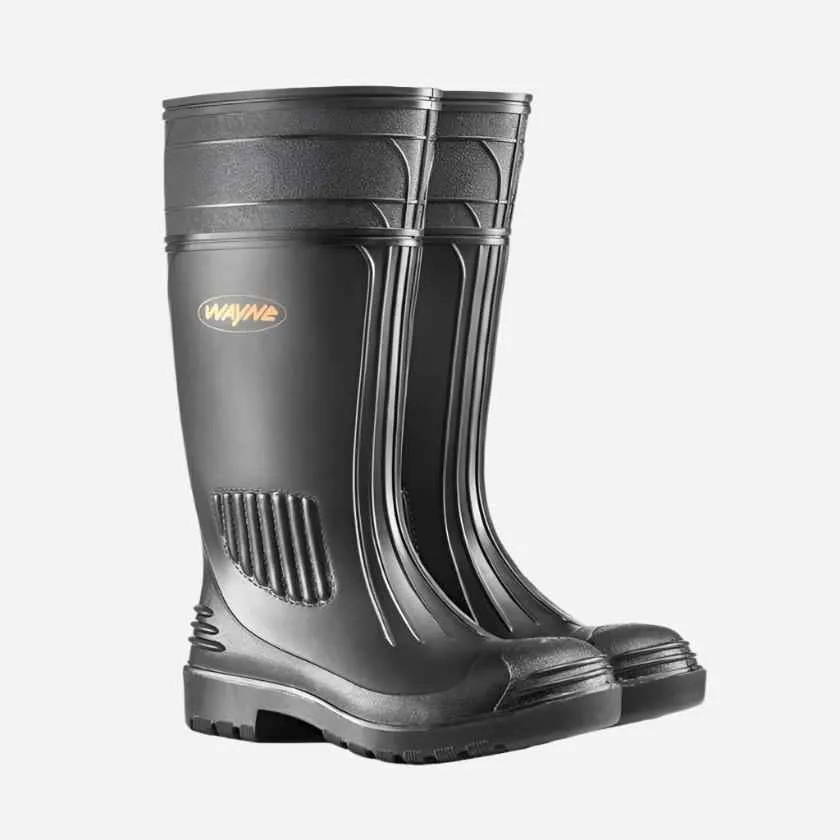 WAYNE GRIPPER HEAVY DUTY PVC GUMBOOT - STEEL TOE