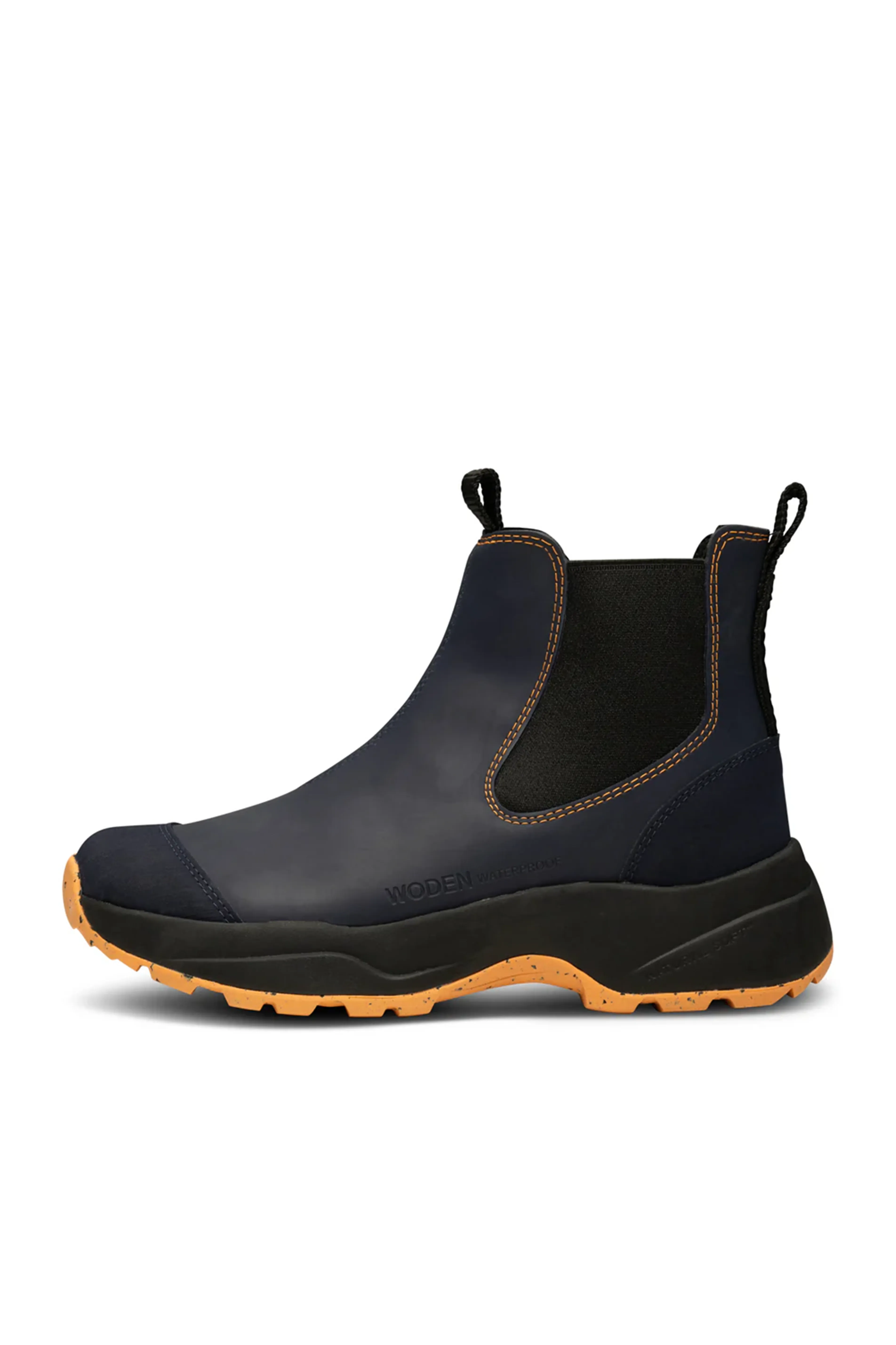 Woden Siri Dark Navy and Paya Waterproof Boot