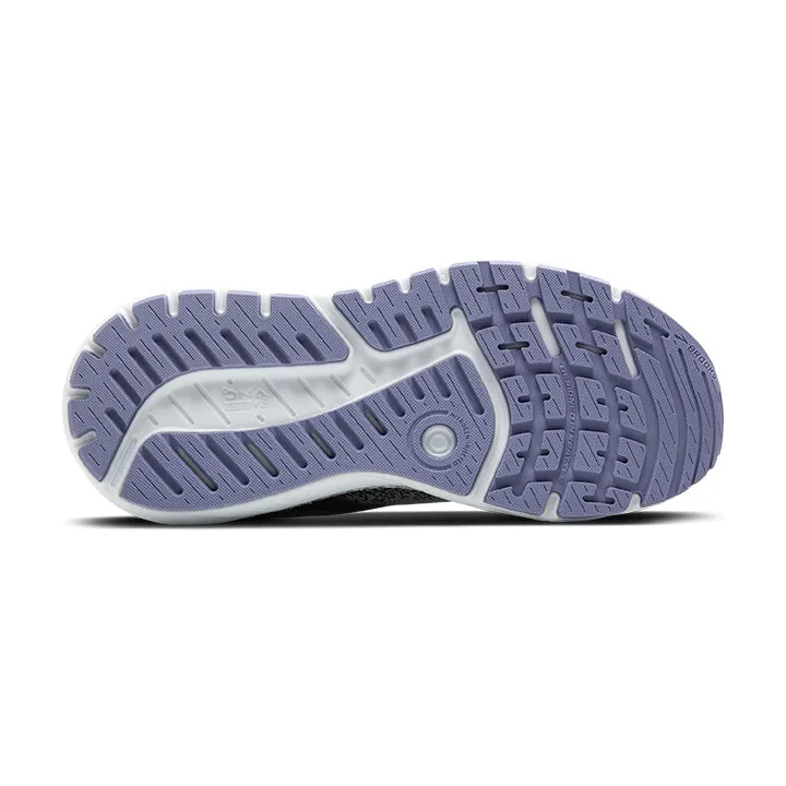 WOMEN'S BROOKS ARIEL GTS 24 1204141B080 COLOR: MERCURY/EBONY/SWEET LAVENDER