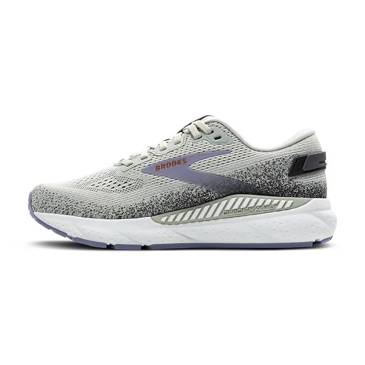 WOMEN'S BROOKS ARIEL GTS 24 1204141B080 COLOR: MERCURY/EBONY/SWEET LAVENDER