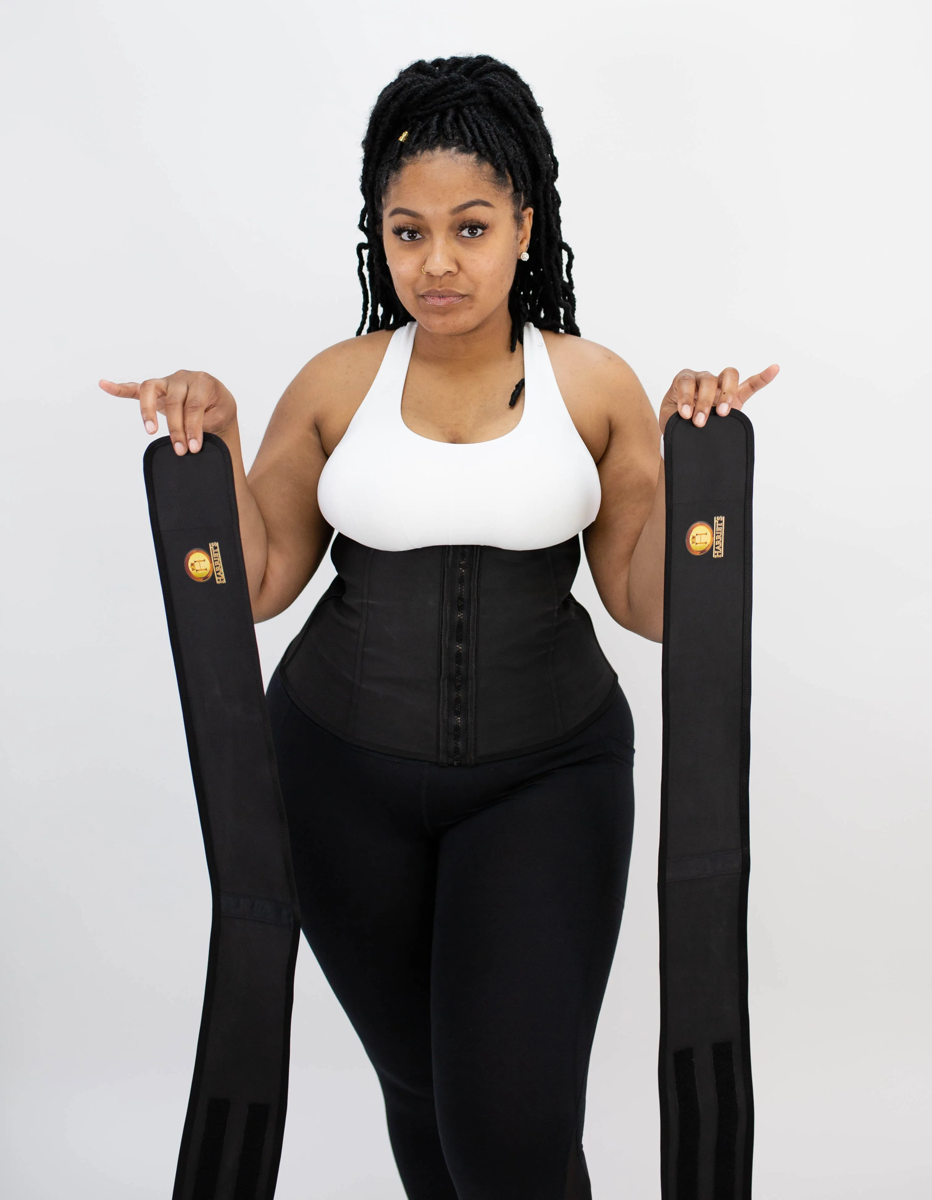 ZIP UP & DETACHABLE Double Compression/ Multi Purpose Waist TRAINER